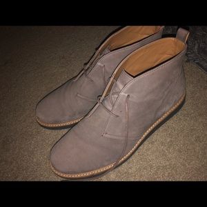 Tan booties